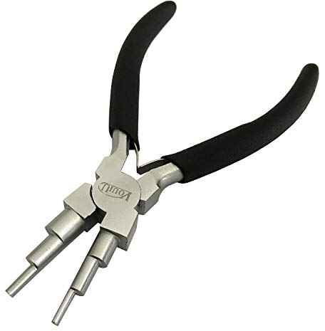 vouiu - Pinza per cauzione, 14 cm, 6 gradini