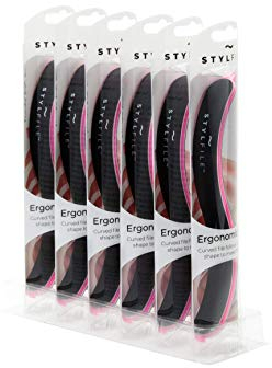 StylFile Nagelfeile, gebogen, Körnung 240/400, für Maniküre, professionell, 3-in-1, für Nägel mit Nagelhautschieber, Nagelschäumer, Premium-Nagelprodukte und Nagelzubehör (19 * 7 * 21.5 CM)