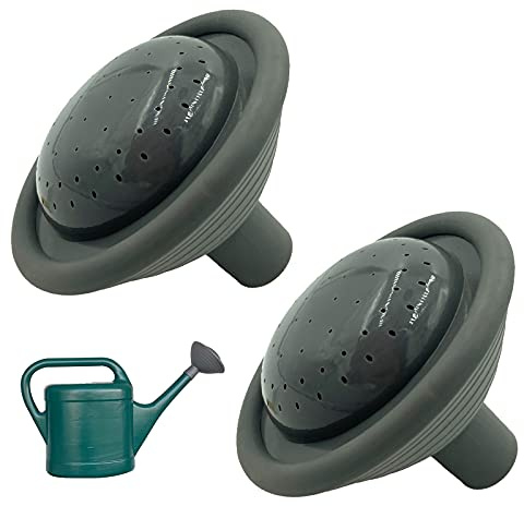 2 × Arrosoir De Jardin Tête De Rose,Embout d'arrosage pour bouteilles d'arrosoir de rechange en plastique pour arrosoir de jardin pour Bouteilles d'eau Outil D'abreuvement Ménager pour Plantes en Pots