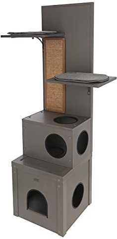 Kerbl Pet ECO-Katzenspielhaus Alex 42x42x152,5 cm