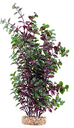 Fluval Aqualife rote Bacopa-Pflanze, Kunststoff, Aquarium-Pflanze, Dekoration, 35,6 cm