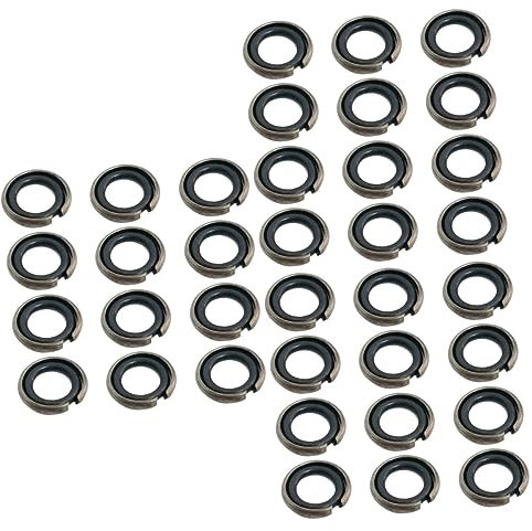 Angoily 36 Sets Essential Drive Ratschenschlüssel-kit Sicherungsringe Reibringe Schlagschrauber Zubehör Clips