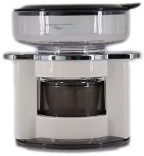 TEmkin Coffee Maker Coffee Pot Mini Coffee Machine Automatic Hand Brewing Coffee Maker Portable Electric Rotating Perfect for Extraction (Color : White Color) (White Color)