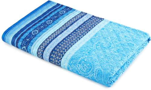 Bassetti MASER Tagesdecke aus 100% Baumwolle in der Farbe Indigo B2, Maße: 240x255 cm - 9328480