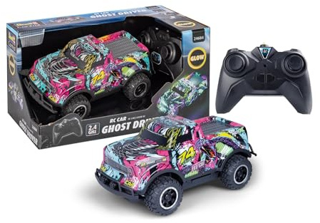 Revell Control, RC Ghost Driver (Pink), Maßstab 1:22, Kompakt und leicht, Einfache Bedienung, Ideal für Kinder ab 6 Jahren, Funkfrequenz: GHz