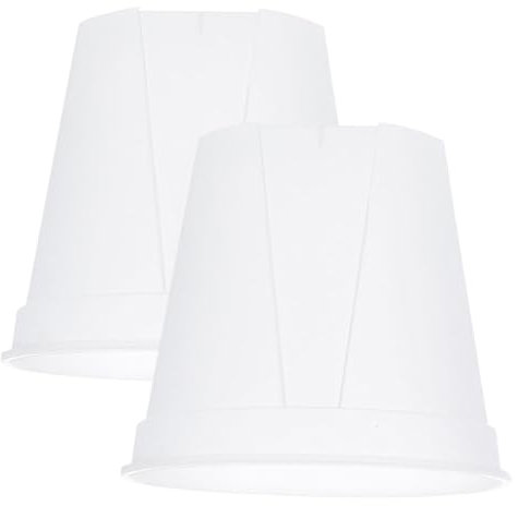 KONTONTY Lot de 2 Pots de Culture Ronds Transparents en Plastique
