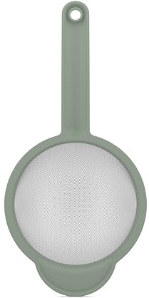 Mepal - Sieb Chef it - Praktisch zum Aufhängen - Passt in Mepal Rührschüsseln - Hitzebeständig bis zu 110°C und Guter Halt auf Töpfen und Pfannen - Küchensieb - 16,7 cm - Nordic sage