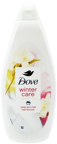 Winter Care Caring Bath Foam 720ml – Limited Edition, Winter Floral Scent, Moisturising Formula