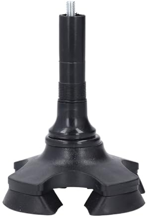 Cane Tips med 4 Support Foot Abs Aluminium Alloy Stöttabsorption Självstående promenad Cane Base Ben Attachment för Walking Stick Senior Mobility Aid Hållbart lättvikt