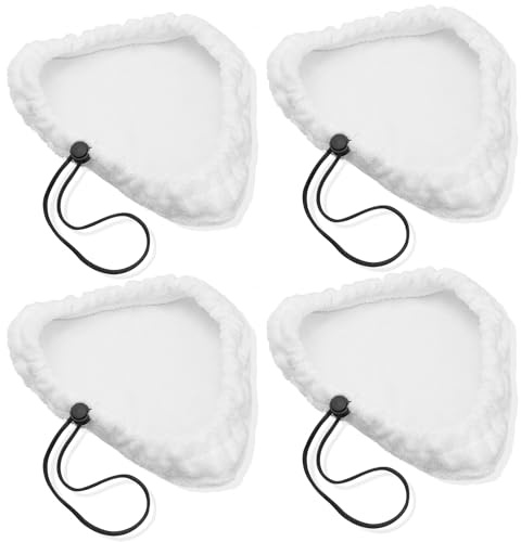 XIANGBIN 4 Pack Replacement Cloths Microfiber Universal Cleaning Pads Compatible with X5/Vax/Vileda/H20 Steam Mop Washable Cloths