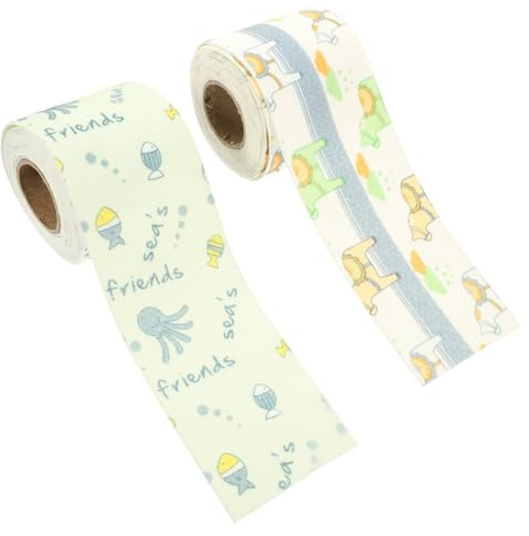 COOPHYA 2 Rolls Traction Tape for Small Pet Exercise Wheels Self-adhesive Nail Trimmers for Hamster Running Wheel Anti-skid Decorative Sand Trimmer Strips for Chinchillas and Small Rodents