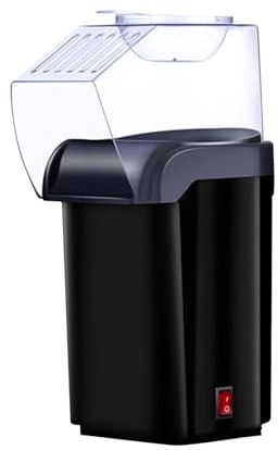 Machine À Pop Corn Machine À Popcorn À Air Chaud, 1200w Air Chaud Sans Gras Huile Popcorn Maker, Machine À Pop-Corn À Air Chaud, Machine Pop Corn Rétro, Fonctionnement À Un Bouton, Prêt En 3 Minutes