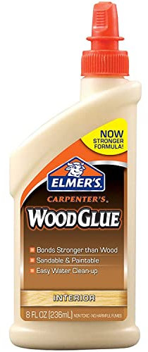 Elmer's 8 oz Carpenters Wood Glue, Yellow