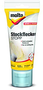 Molto Stockflecken STOPP, Verhindert das Durchschlagen von Stockflecken, Weiß, 125 ml