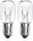 kanta 220-240V 15W T20 Single Tungsten Lamp E14 Screw Base Refrigerator Bulb, Pack of 2, Warm White