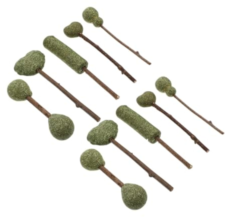 Beavorty 10pcs Natürliche Lutscher Essbare Katze Leckereien Für Pflege Gemischt Stile Sticks