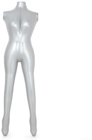 SMZhomeone Frau Aufblasbare Schaufensterpuppen Frauen Ganzkörper Kleiderform Display Aufblasbare Schaufensterpuppe Dummy Torso Modell Für Kleidungsanzeige