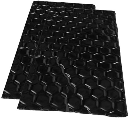 TOPBATHY 2pezzi Pannello Isolante Per Auto Tappetino Fonoassorbente in Butile Materiale Antivibrante e Antirumore Foglio Di Riduzione Del Rumore Pannelli Isolanti Acustici Per Autoveicoli