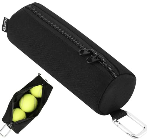 Generico Borsa per Palle da Tennis,Borsa Portatile Per Il Trasporto - Da Cintura Portapalle Per Tennis | Per Accessori E Attrezzatura Allenamento E Equipaggiamento Pratica Sportiva