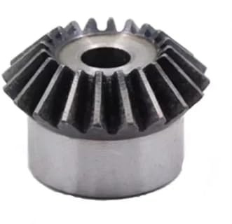 1 St Stål Konisk Kugghjul | Härdat stål rätvinkligt vinkelväxel(1M 24 Teeth)