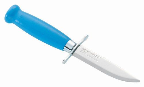 Morakniv Messer Kindermesser blauer Birkenholz-Griff Gesamtlänge: 16.9 cm, 134701