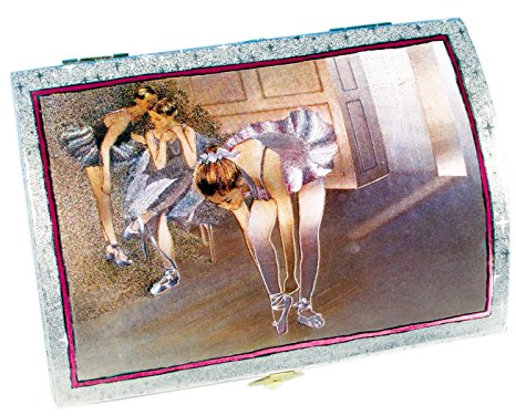 MMM 28016 - Spieluhr MMM Truhe Ballerina (Spieldose, Musikdose)