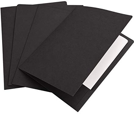AfinderDE 10 Stück A4 Dokumentenmappe Ordnungsmappe Aktenordner Aktenmappe Briefumschläg Kraftpapier Ringordner Papier Sammler Arbeitsmappe Dateiordner für Büro Schul