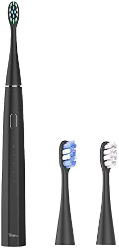 newgen medicals Smarte Schallzahnbürste, 5 Reinigungsmodi, USB-C-Port, Bluetooth, App