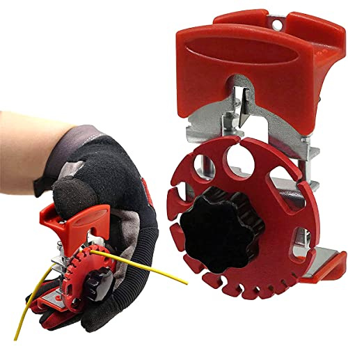 Denudeur cable electrique manuelle multifonctionnelle Machine à dénuder le cuivre à main avec profondeur réglable, facile à transporter, adapté à diverses scènes