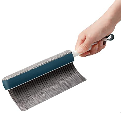 Sofa Hair Removal Dust Brush Double-sided Bed Brush for Soft Clothes, Desks, Cars and Sofas Bedspread Carpet