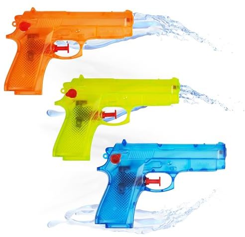 15 x vattenpistolset – vattensprutpistol sprutpistol litet minivatten för barn som present, barnfödelsedag, giveaway (15 x stycken)