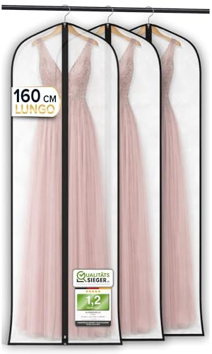 FiRiO® 3 x Funda Ropa 160 cm - Funda Protectora - Fundas PEVA