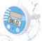 TNSLAND Thermomètre Piscine Flottant, Alimenté par énergie Solaire Thermometre Piscine Connecté, Numérique Thermomètre de Piscine Thermomètre de Piscine pour Piscines, Aquariums, Etangs, Spas