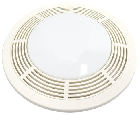 Sthovd S97017702 Fan Light Grille Assembly Compatible with Broan Nutone15 Round Grill Cover NT0461B000 85968000 Ventilation Fan Light Combos Fits 750,751,N750,8663RP, 8664RP,8663RF,8673RP,VL3668RP