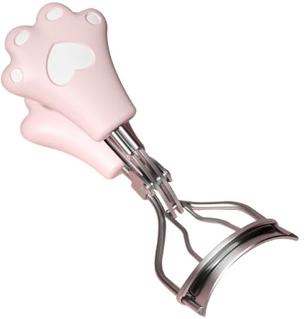 BAZEITFLOW Herramienta Cosmética Portátil y Material Abs para Uso Diario Pestañas Rosa Rizador de Pestañas Rosa Diseño Multifuncional Ajuste de Pestañas Postizas para Mujer