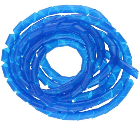 CYJAZNHH Avvolgicavo a spirale 2 metri 8 mm diametro interno multicolore(Blue)
