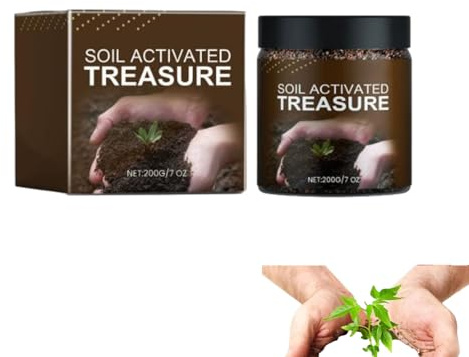 Soil Pro Activator for Plants, Soil Activator Mineral Source, Soil Improvement Loosening Agent, Plant Growth Enhance Supplement, Unlock Explosive Plant Growth (200g 1pcs)