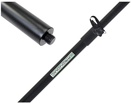 Pronomic Distanzstange/Distanzrohr M20 Stahl, Max. Belastbarkeit: 40 kg | Zur Montage von Topteilen auf Subwoofer, Schraub-Version mit M20-Gewinde, Durchmesser Boxenflansch: 35 mm, Gewicht: 1, 6 kg