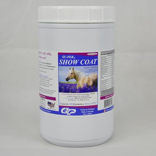 SU-PER Show Coat Supplement for Horses, 2.5 Pound Powder