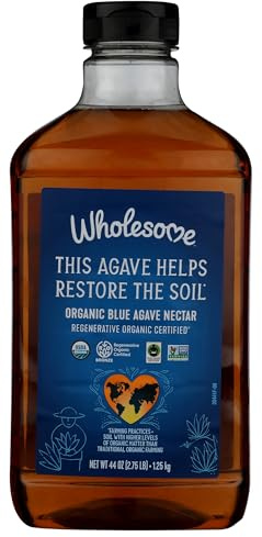 Sweeteners Organic Blue Agave, Syrup, 44 Ounce