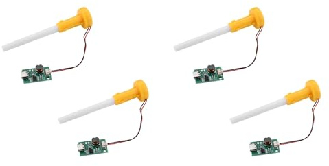 XUJIAN 4X DC5V Einzelnes Nicht Geschaltetes Zerstäubungs- und Befeuchtungsmodul DIY Ultraschall-Zerstäuber Type-C Mini-Luftbefeuchter-Platine