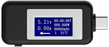 Mini Type-C USB Tester Current Voltage Meter Tools Digital Display Charge Voltmeter Ammeter Power Detector Analysis Instruments