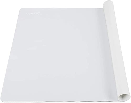 NC Silikon-Gebäck-Backmatte, Mehrzweck-Tischplatte, für Kinder, Bastelschutz, Tischset (50 x 40 cm, Weiß, 1 Stück)