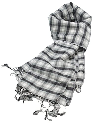COVERI COLLECTION Sciarpa Uomo Sciarpa Foulard Uomo, elegante raffinata, per tutte le stagioni, inclusa Scatola Regalo in latta con logo (COVERI_COL2)