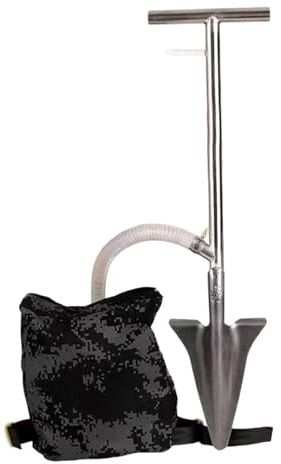 Fonowx Spandiconcime Manuale con Sacco per Attrezzatura, Accessori in Acciaio Inox