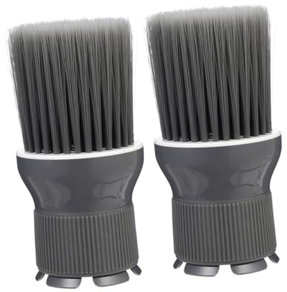 TOVINANNA 2pièces Brosse De Nettoyage Pour Cheveux Cassés Plumeau Capillaire Brosse Pour Cou De Barbier Accessoire De Salon De Coiffure