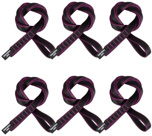 NivLop 18MM Nylonband Multifunktions-Schlaufe 23KN | Hochfestes Gurtband für Outdoor, Fitness, Yoga-Hängematte & mehr