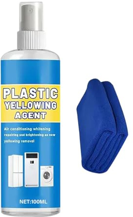 Limpiador Multiusos | Eliminador De Amarilleamiento De 100 Ml - Solución Desodorizante Y Abrillantador Para Encimera Fregadero Frigorífico Placa Horno Ducha Baño Climatizador