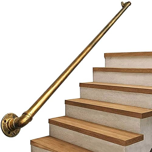 Stainless Steel Handrail for Staircase WallMounted Support Grab Bar Indoor/Outdoor Railing Bathroom & Corridor Safety Rail Available in 30cm 1m 2m 4m 5m 6m.