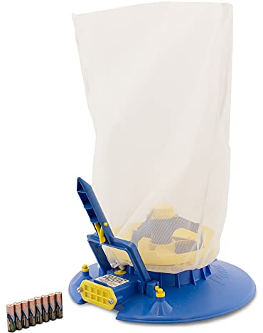 POOL BLASTER Water Tech, Laubsauger, kabellos, batteriebetrieben, für Schwimmbecken, Laubsauger ist schnell zu reinigen und enthält einen robusten Netzbeutel